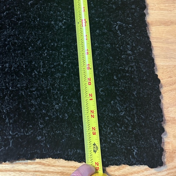 Vintage Georgina Von Etzdorf England Black Textured Collar Shirt Top Size 12 - Picture 13 of 14